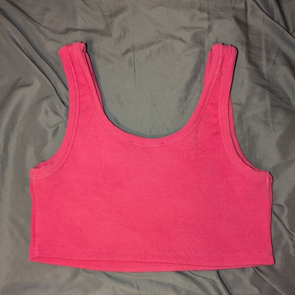 Signature8 Hot Pink Crop Top - Picture 4 of 4